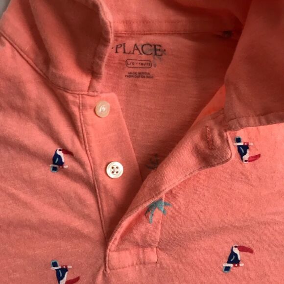 Children s place boys polo shirts size 10 - Picture 2 of 2